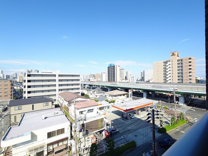 室内からの展望 SPコート神戸
