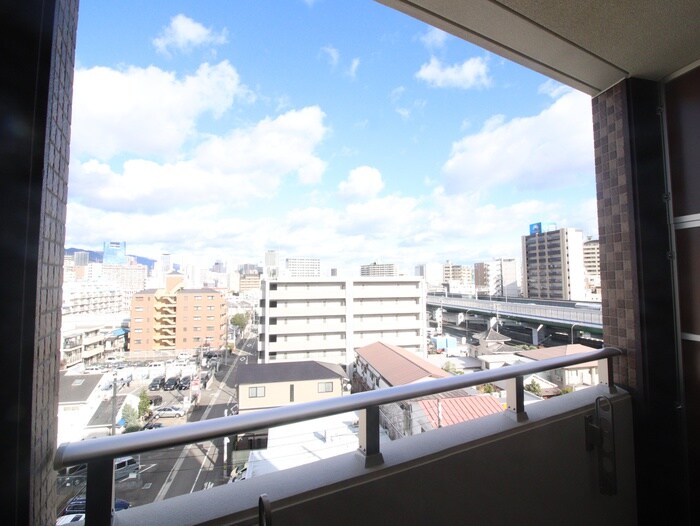 室内からの展望 SPコート神戸