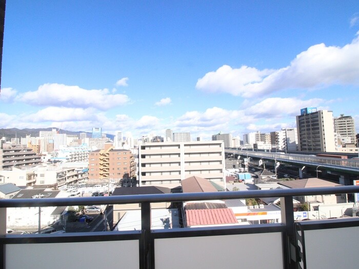 室内からの展望 SPコート神戸