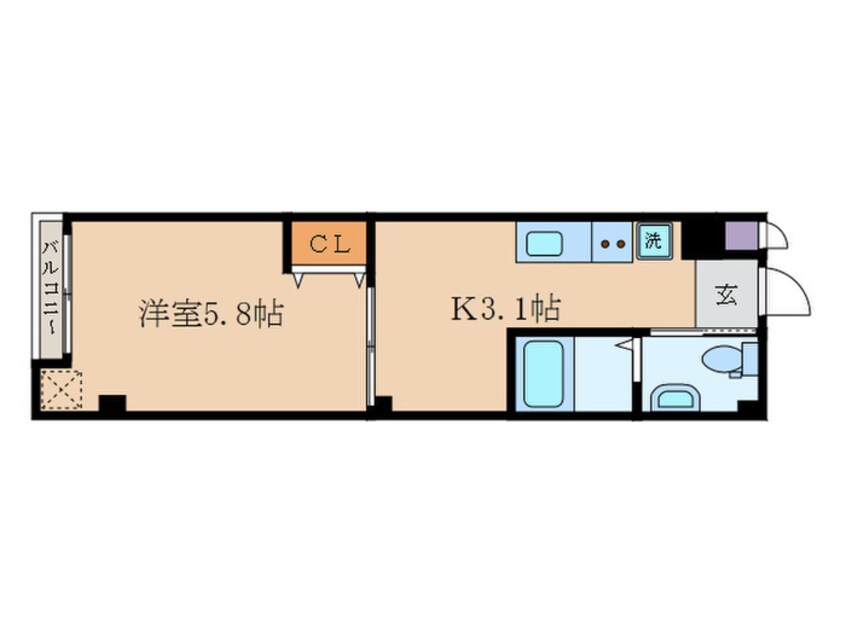 間取図 KYOTO　HOUSE西洞院