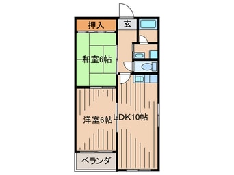 間取図 コ－ポラスＴＫ