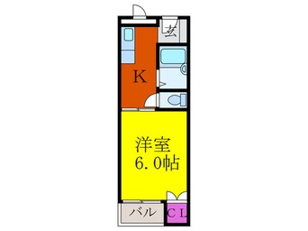 間取図 シャ・トリコロール千里丘東