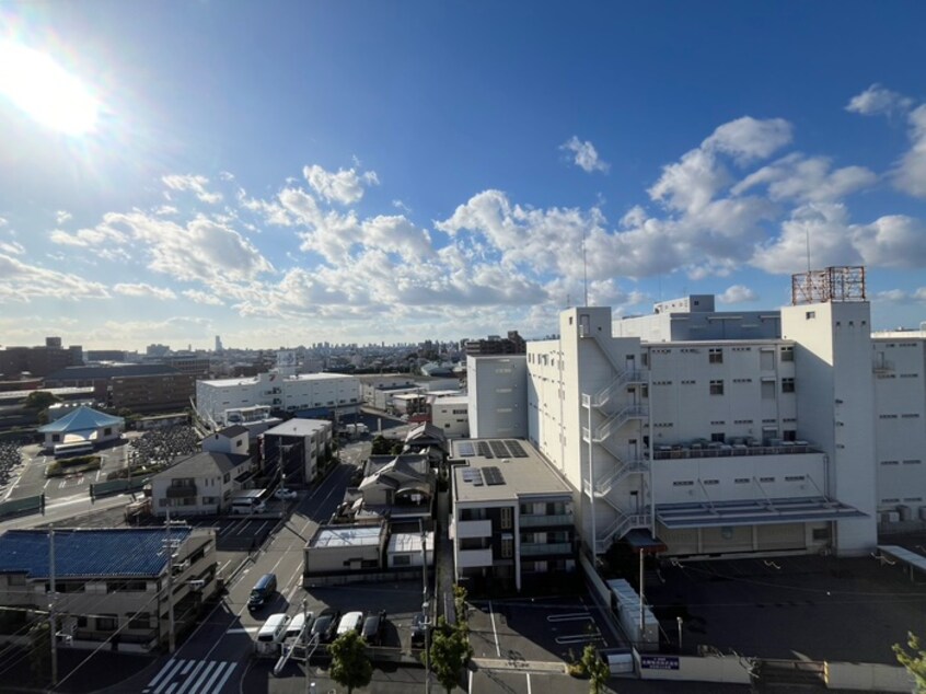 室内からの展望 アット長田