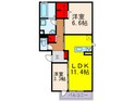 ボヌールの間取図