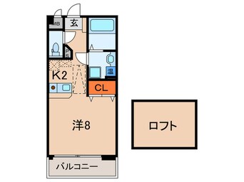 間取図 カレッタ　マヤ