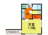 Ｍプラザ香里参番館 1Kの間取り