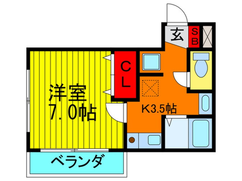 間取図 Ｍプラザ香里参番館