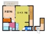 銀閣寺和み邸南 1DKの間取り