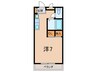 サニイ本山 1Rの間取り