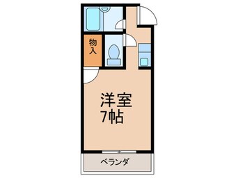 間取図 ＹＡＭＡＺＥＮ春木ハイツ