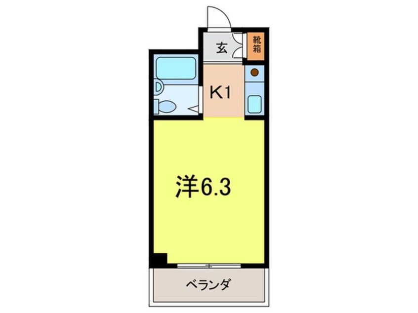間取図 ジョイフル 香櫨園