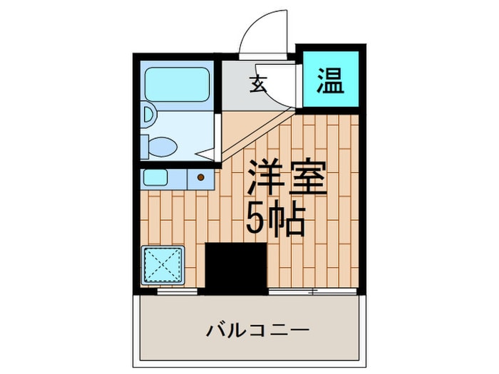 間取り図 カサベラ花隈(813)