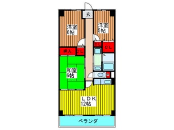 間取図 サンファ－スト京橋