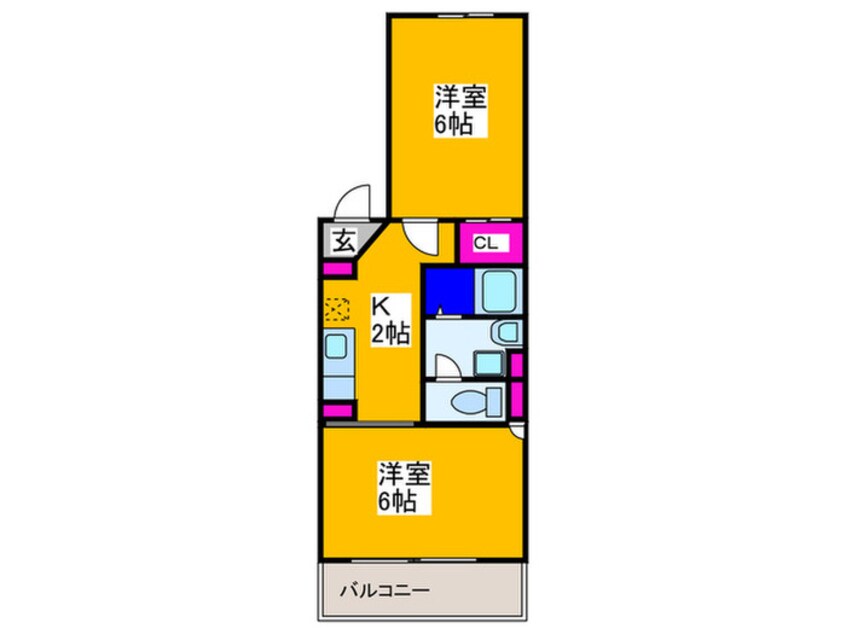 間取図 三貴ﾏﾝｼｮﾝ