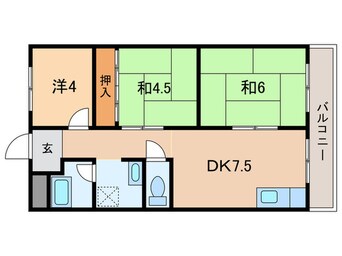 間取図 啓明ビル