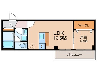 間取図 九条ソリティア