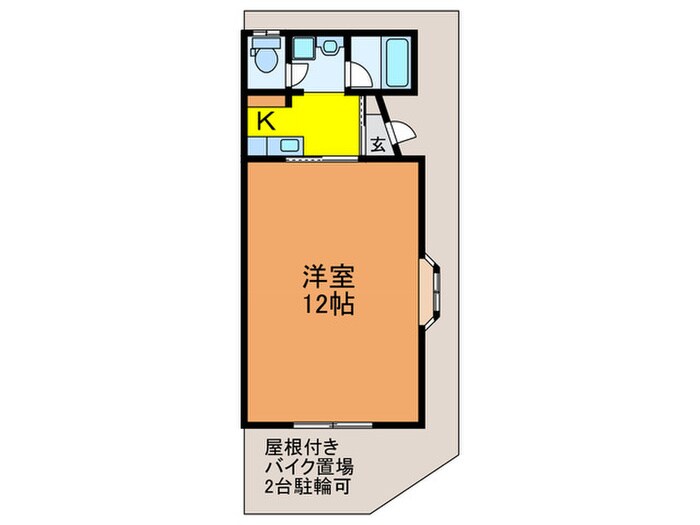 間取り図 梶町３丁目平屋