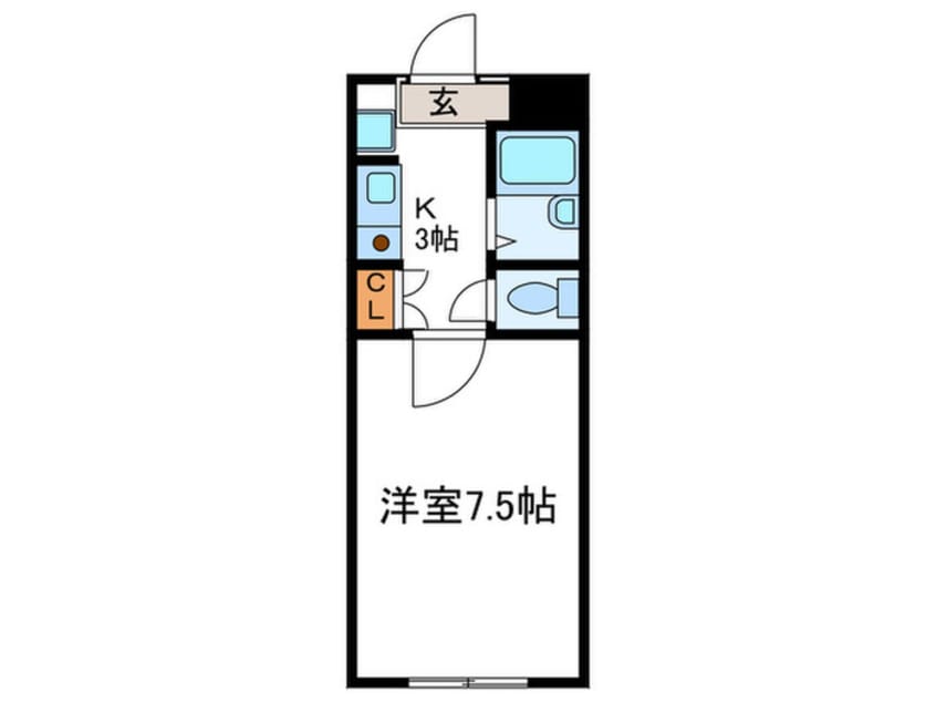 間取図 クリヨン２