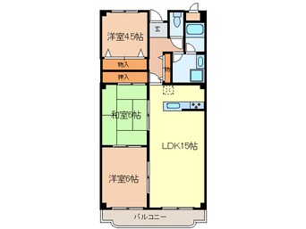 間取図 新栄プロパティー泉佐野