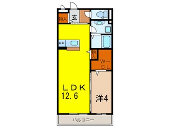 間取図 滝つじハイツ