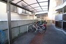 駐輪場 マンション女庵奈
