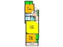 CASA　CALMA菱木の間取図