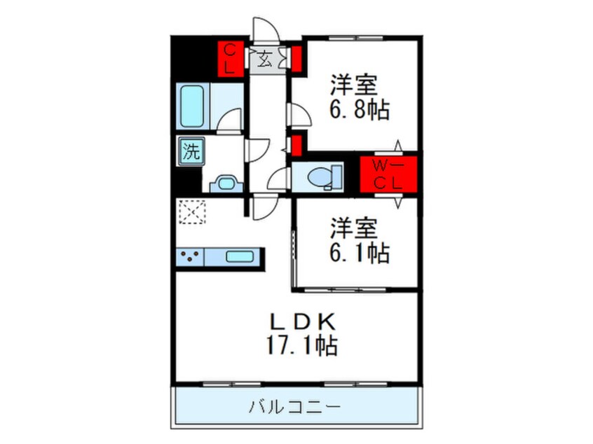 間取図 フェアリーガーデン