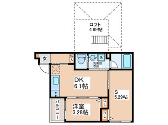 間取図 Cherry　Blossom　市岡元町