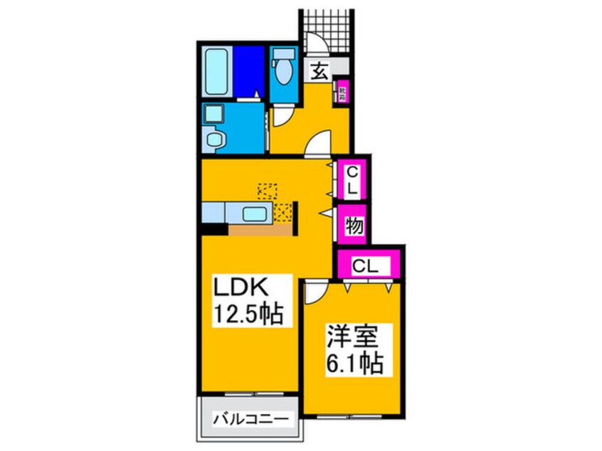 間取図 ネオソレイユ