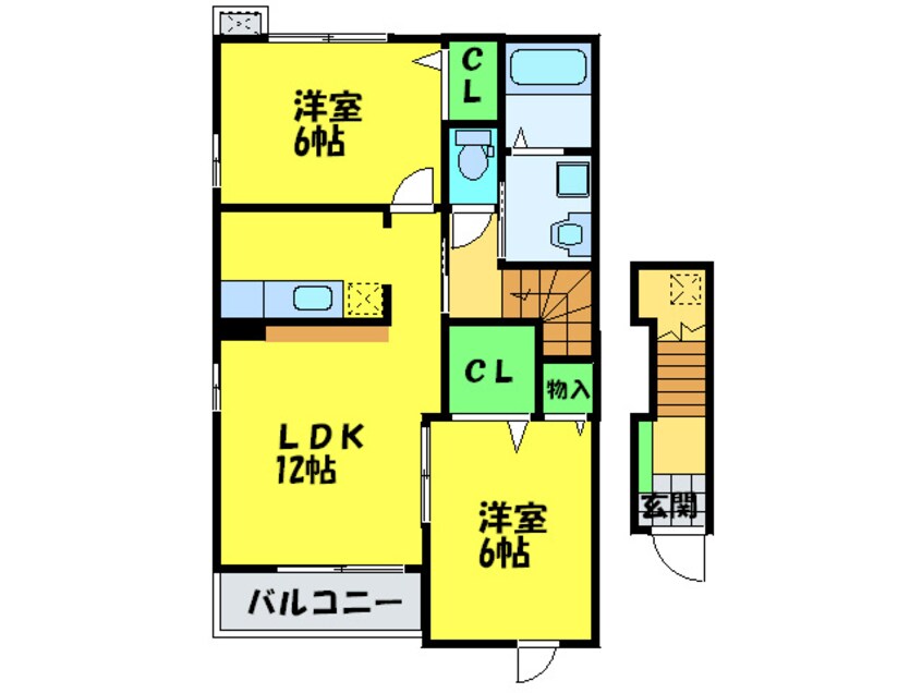 間取図 アビタシオンシャンゼリゼ