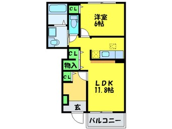 間取図 アビタシオンシャンゼリゼ