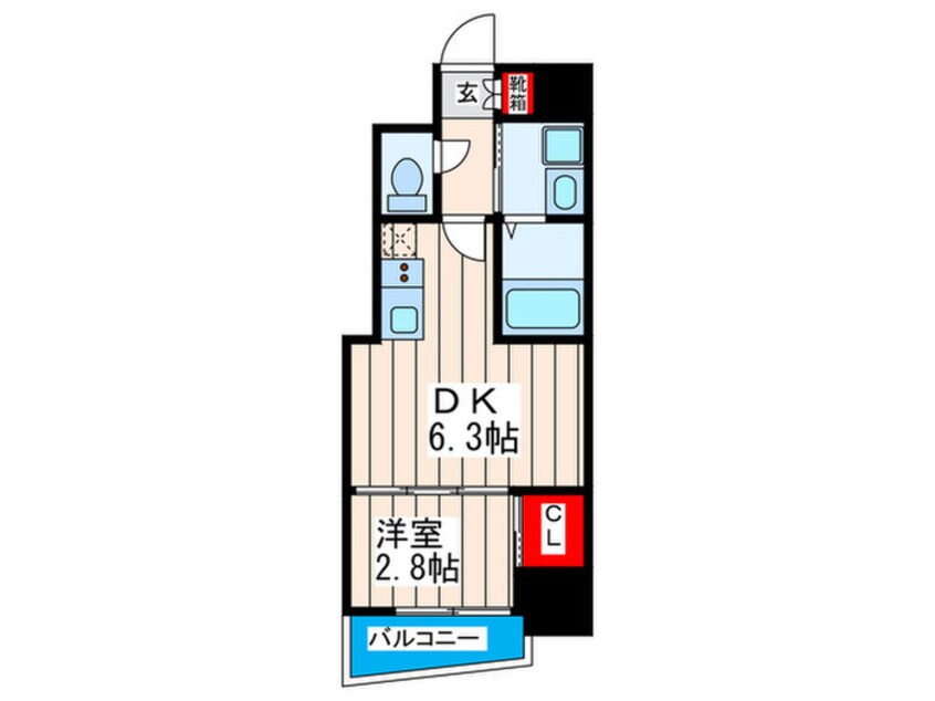 間取図 セレニテ夕陽丘ＥＳＴ