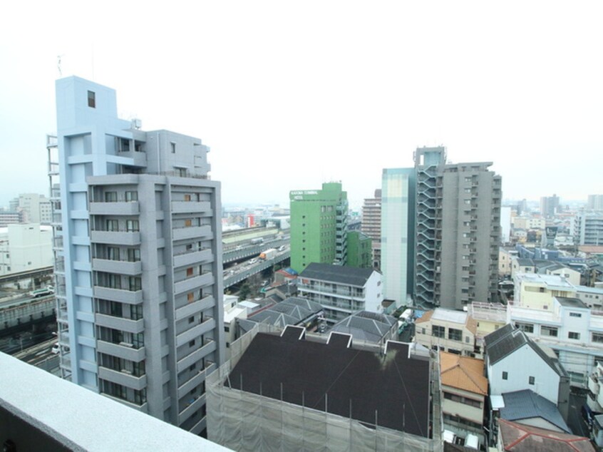 室内からの展望 D-court門真駅前