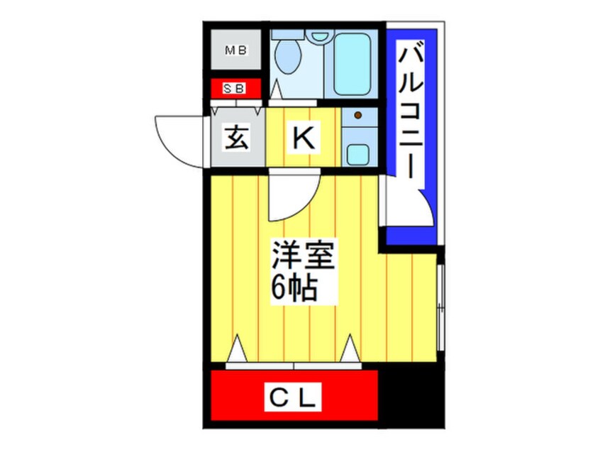 間取図 今里西青山ビル