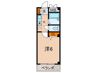 間取図 グレースハイツ六甲