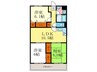 CASA西向日 3LDKの間取り