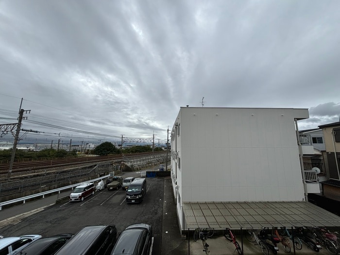 室内からの展望 CASA西向日