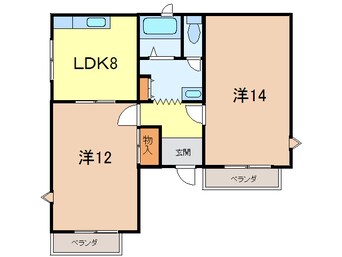 間取図 夙川ハイムミキ