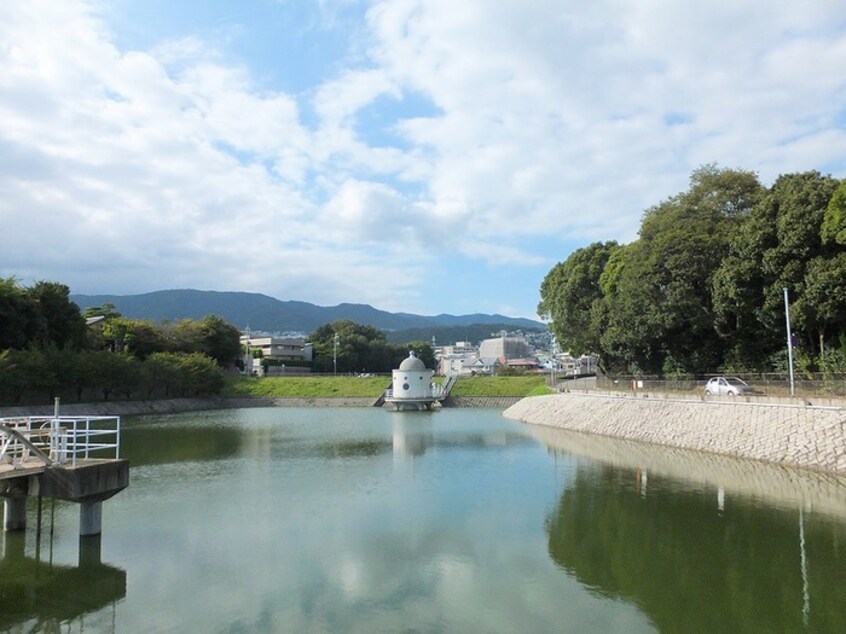 ニテコ池(公園)まで620m 夙川ハイムミキ