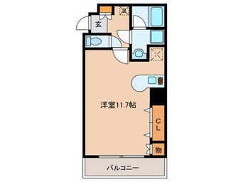 間取図 大阪謄写館ビル