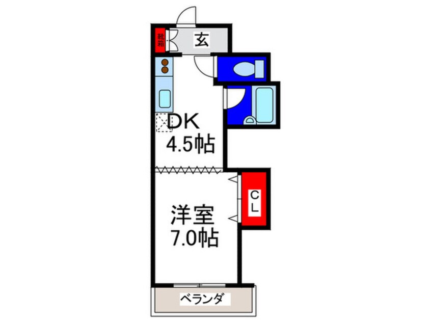 間取図 ボンヌシャンス