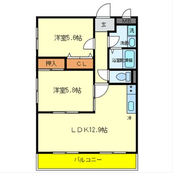 間取図 北陽