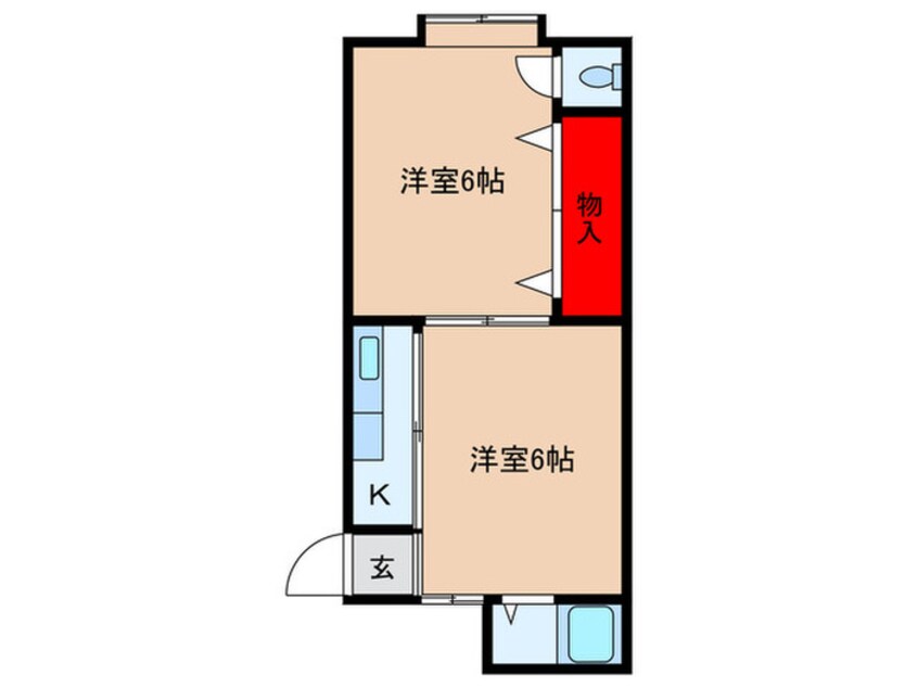 間取図 ハイツ石村