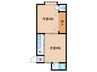 ハイツ石村 2Kの間取り
