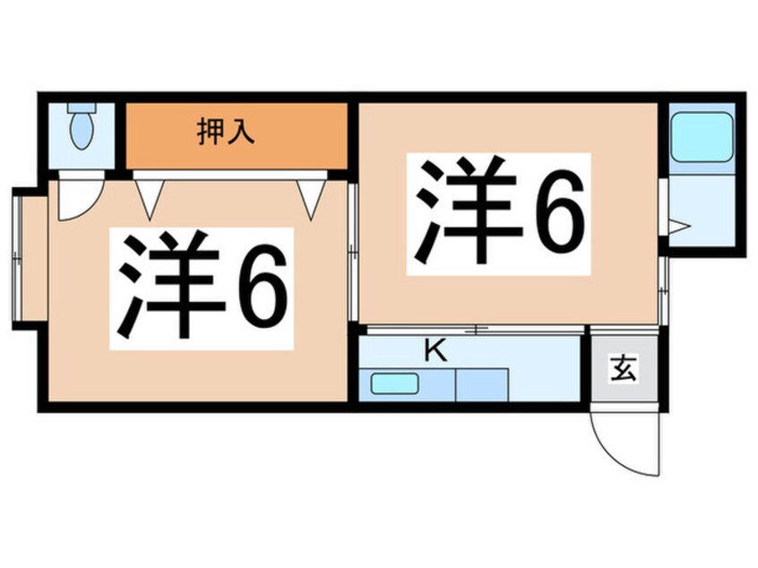 間取図 ハイツ石村