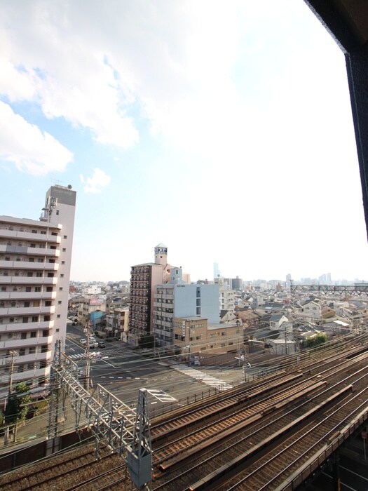 室内からの展望 ウイステリア今里