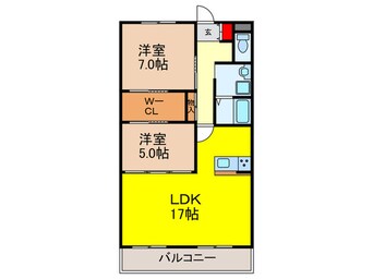間取図 Ｊ・Ｏ・エトワ－ル