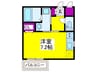 MUJICA堺東 1Rの間取り