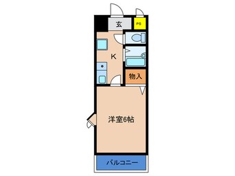 間取図 プラザコウエイⅡ