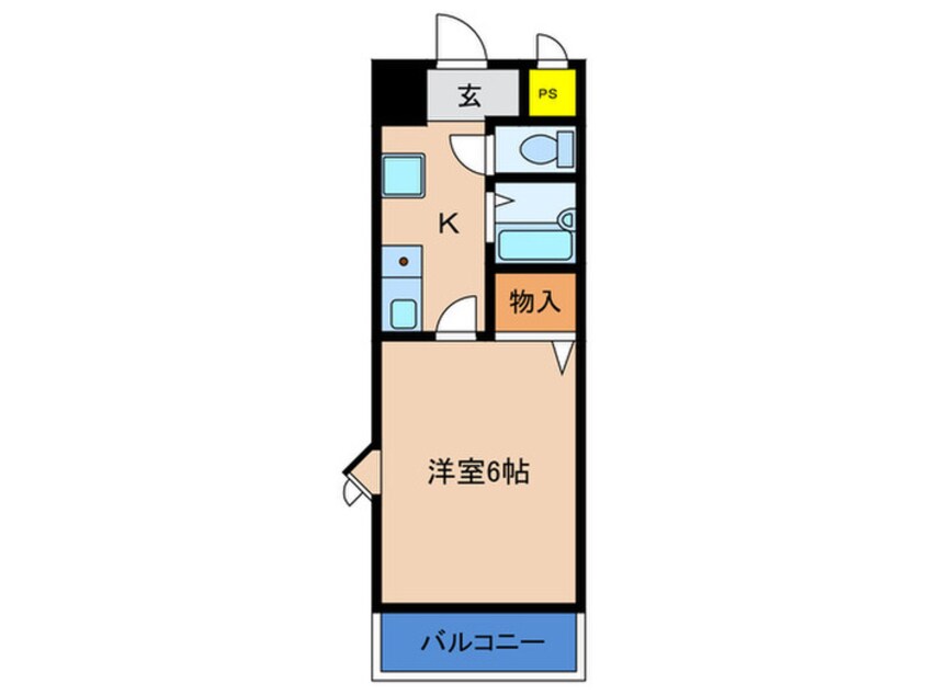 間取図 プラザコウエイⅡ